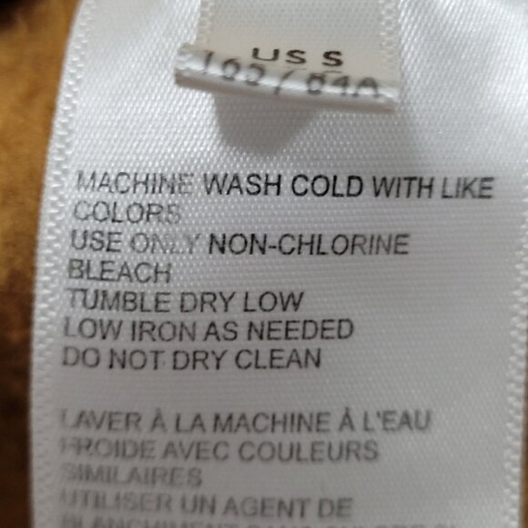 Urban Outfitters Yellow Fleece 1/4 Zip Collared Pullover Jacket Size Small S - Picture 12 of 12